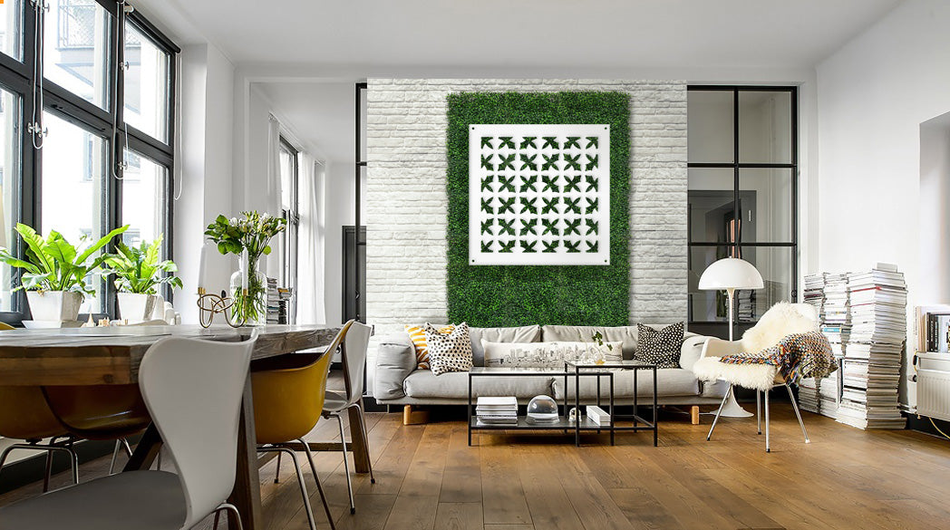 CRUSADES - Pannello in PVC traforato - Parasole Misura: 48x48 cm, Colore: bianco