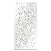 CURL - Pannello in PVC traforato - Parasole Colore: bianco, Misura: 73x148 cm