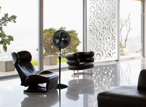 CURL - Pannello in PVC traforato - Parasole Colore: bianco, Misura: 73x148 cm