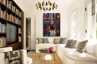 Da Grande -  Quadro Canvas Contemporaneo su telaio in legno Misura: 70x100 cm