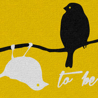 DARE TO BE DIFFERENT Quadro stampa su Canvas montato su telaio in legno Misura: 100x50 cm