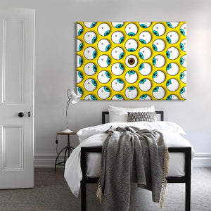 Diversity - Eyes - Quadro stampato su Canvas e montato su telaio in legno Misura: 100x140 cm