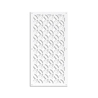 ECLECTIC - Pannello in PVC traforato - Parasole Colore: bianco, Misura: 98x198 cm