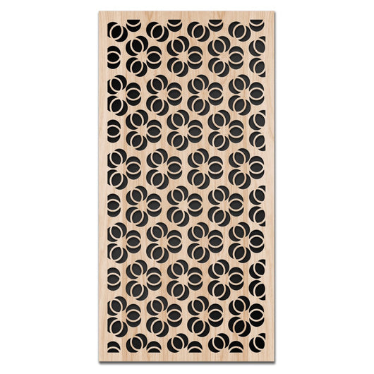 ELLISSE - Quadro arredo LASERCUT composito Legno e PVC Misura: 70x140 cm
