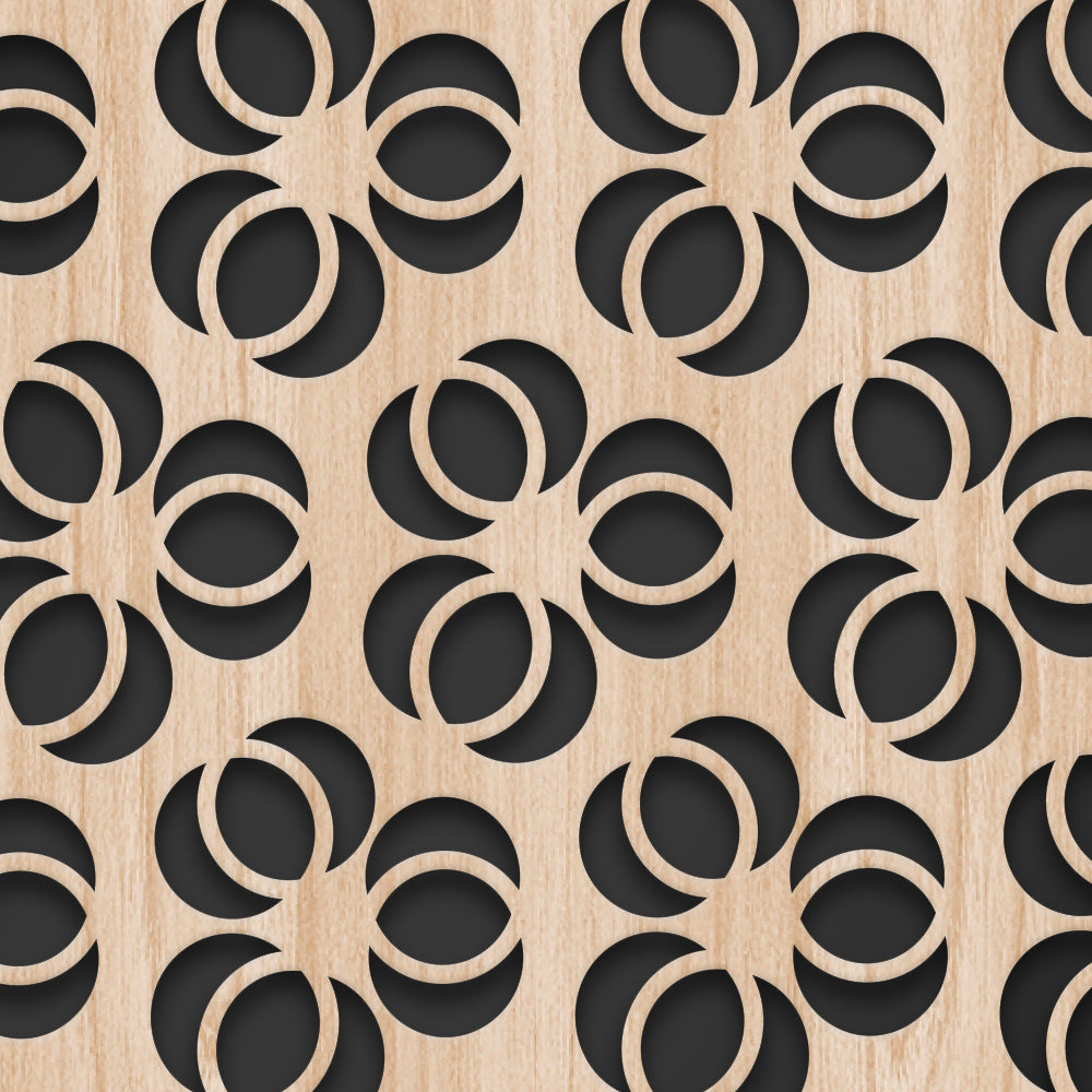 ELLISSE - Quadro arredo LASERCUT composito Legno e PVC Misura: 70x140 cm