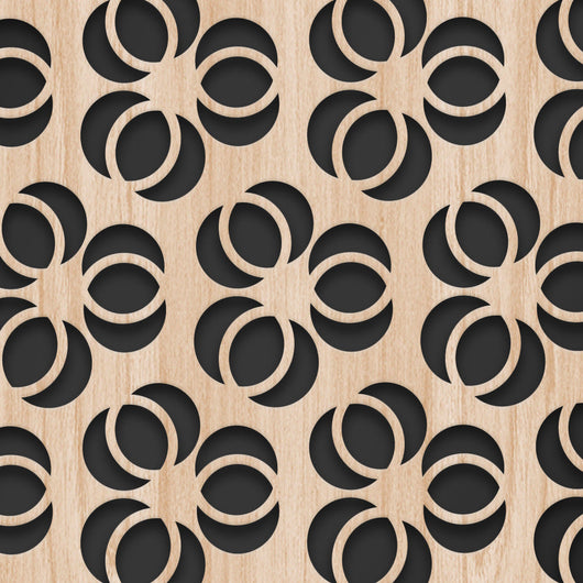 ELLISSE - Quadro arredo LASERCUT composito Legno e PVC Misura: 70x140 cm