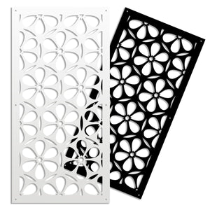 ESAPRIME - Pannello in PVC traforato - Parasole Misura: 50x150 cm, Colore: nero