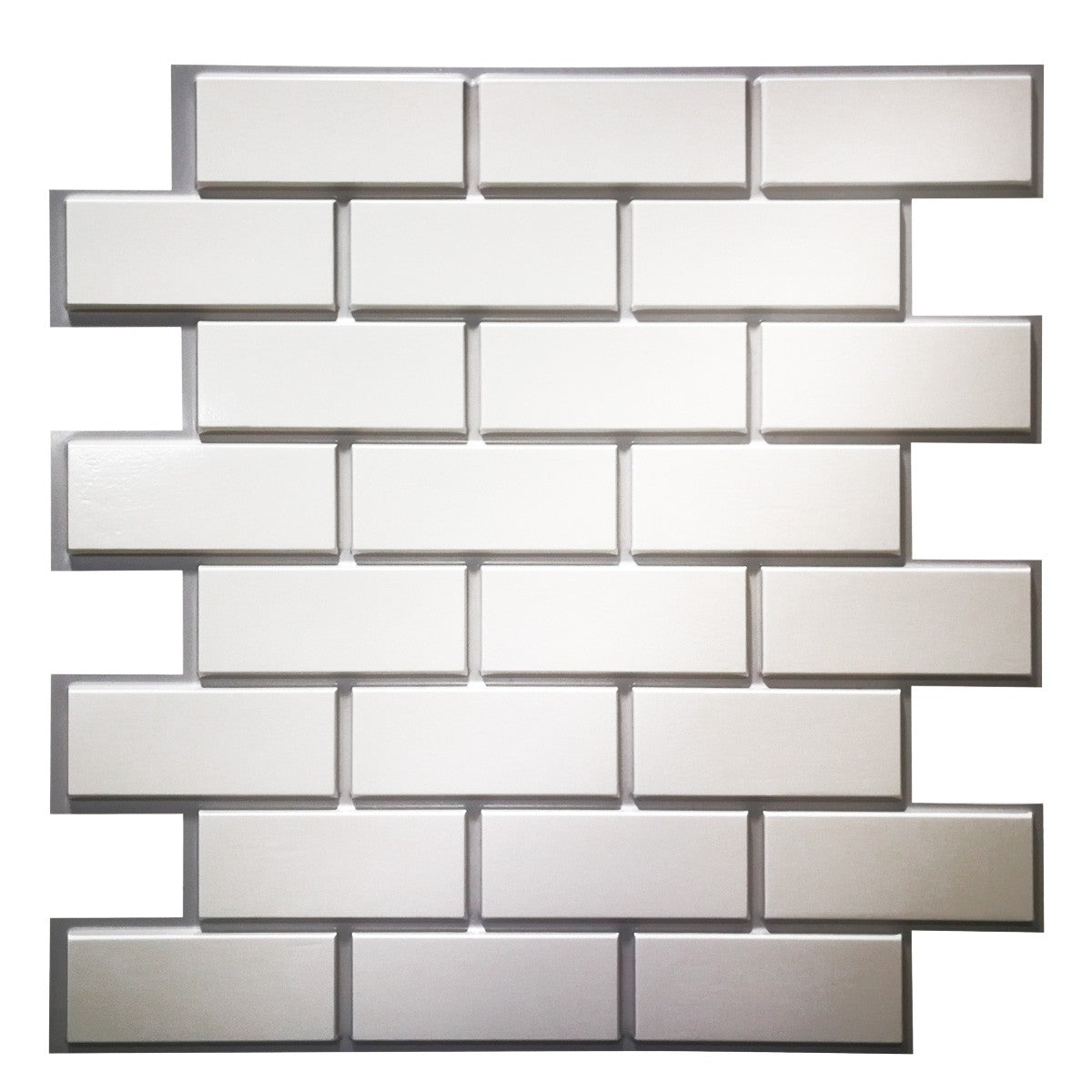 FACTORY - Pannello per parete in PVC a rilievo 3D - 60cmX60cm