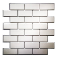 FACTORY - Pannello per parete in PVC a rilievo 3D - 60cmX60cm