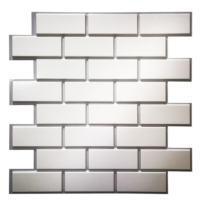 FACTORY - Pannello per parete in PVC a rilievo 3D - 60cmX60cm