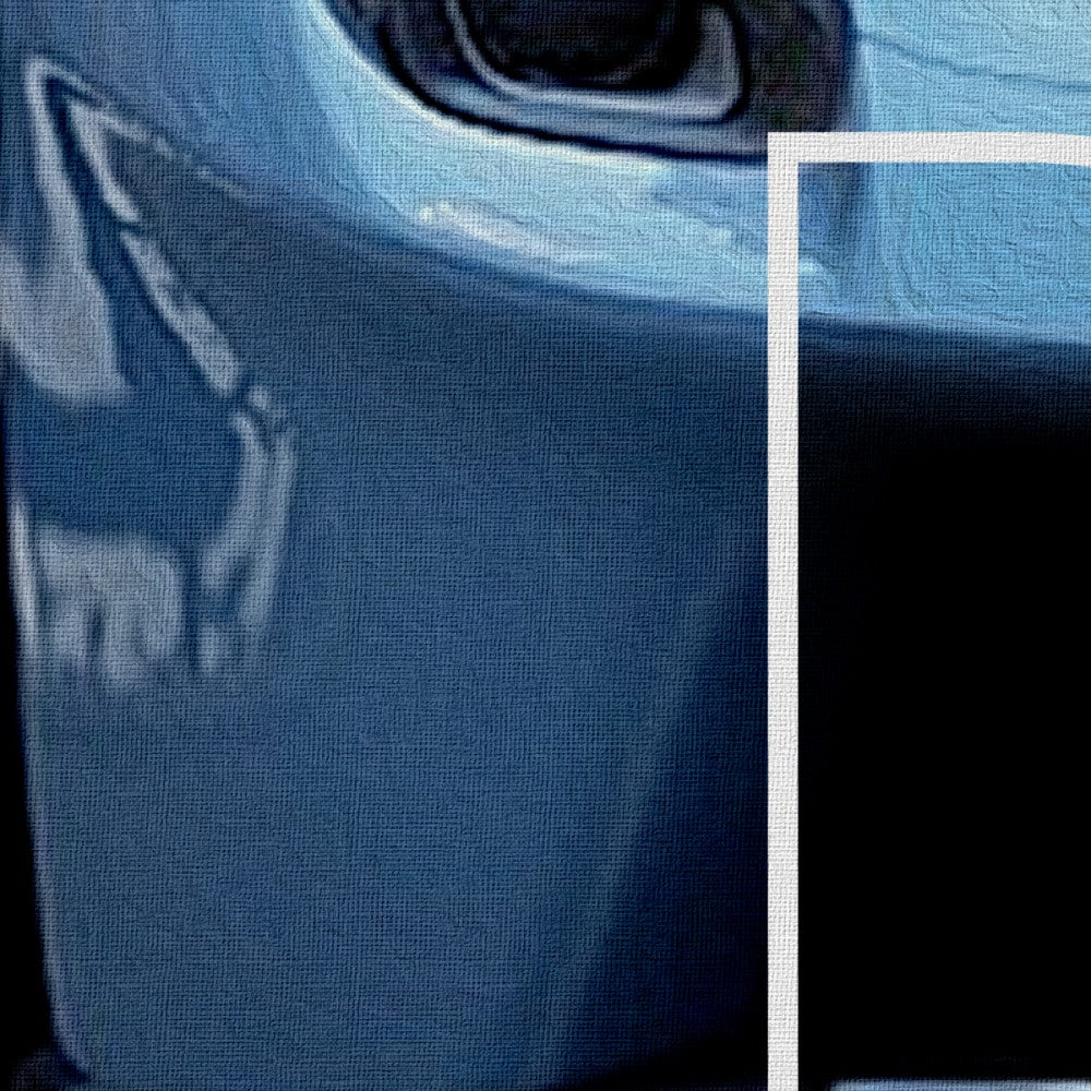 FERRARI - THINK BIG - Quadro stampato su Canvas e montato su telaio in legno Misura: 70x100 cm