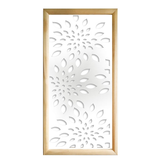 FIREWORKS - Moduli Decorativi in Legno e PVC Colore: bianco, Misura: 47x94 cm