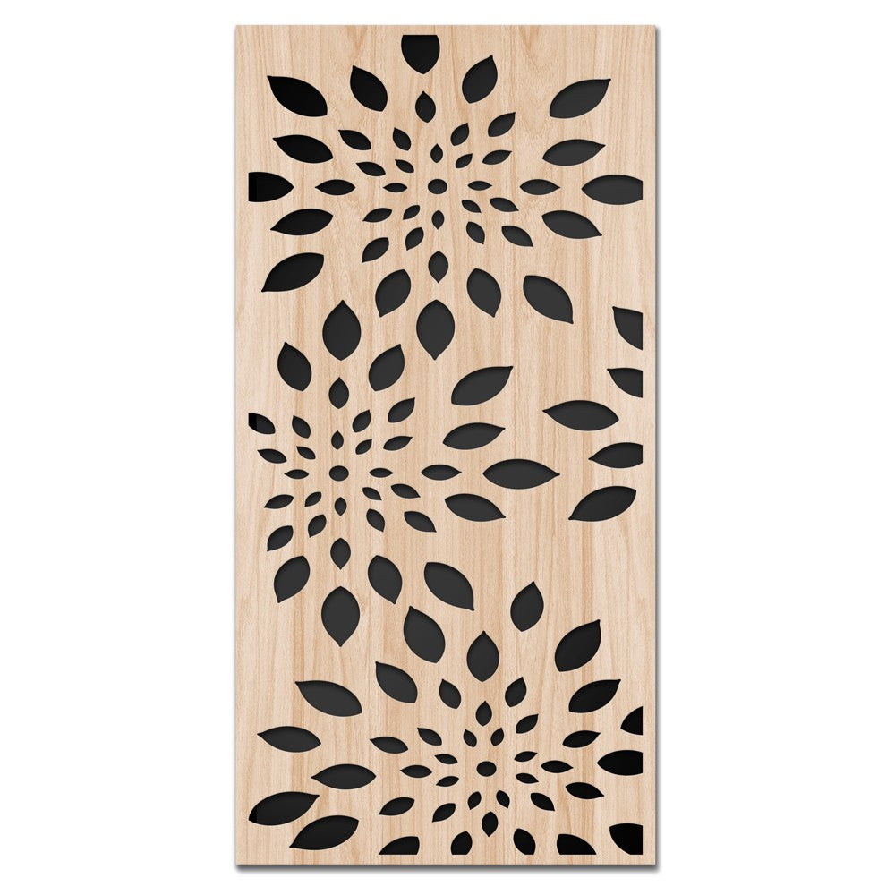 FIREWORKS - Quadro arredo LASERCUT composito Legno e PVC Misura: 70x140 cm