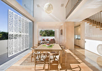 FLASHPOINT - Pannello in PVC traforato - Parasole Misura: 98x198 cm, Colore: bianco