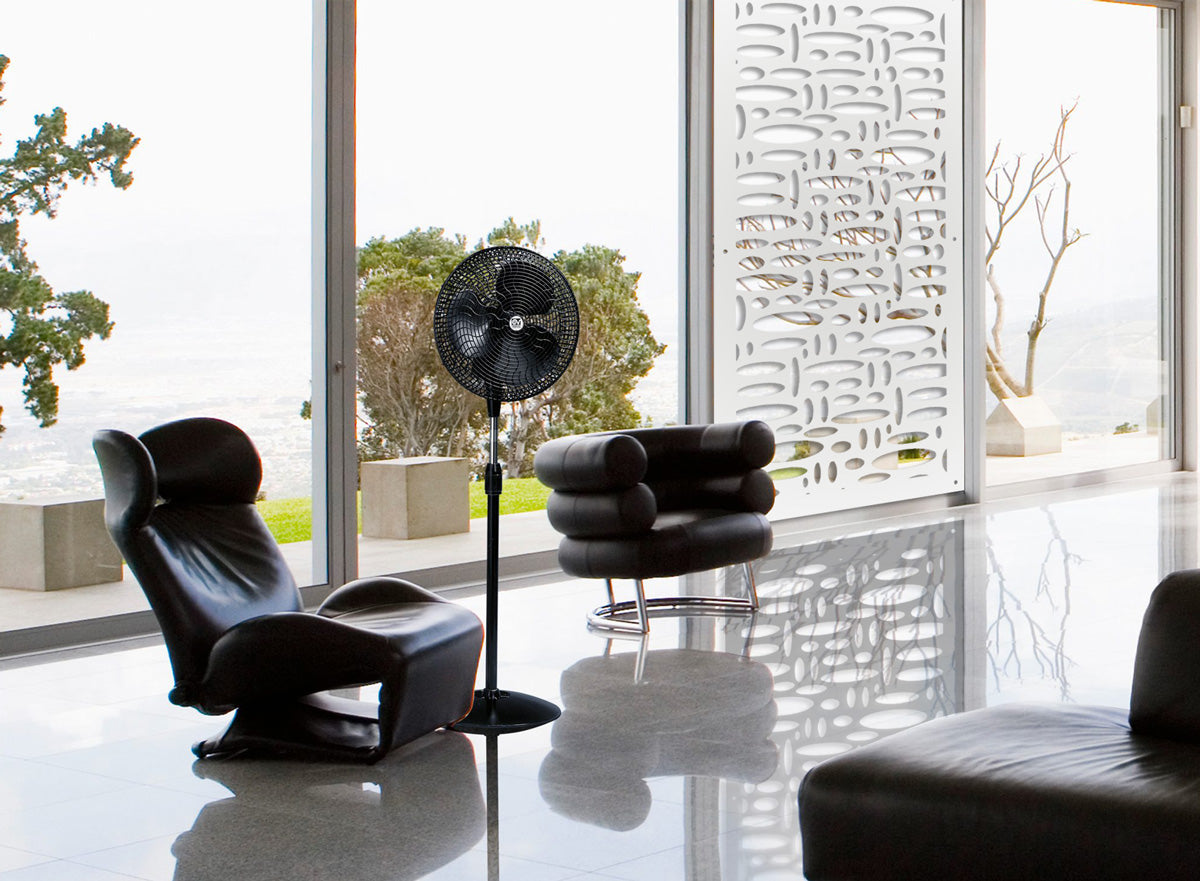 FLASHPOINT - Pannello in PVC traforato - Parasole Misura: 98x198 cm, Colore: bianco