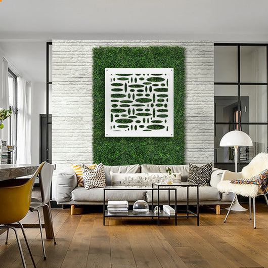 FLASHPOINT - Pannello in PVC traforato - Parasole Colore: bianco, Misura: 98x98 cm