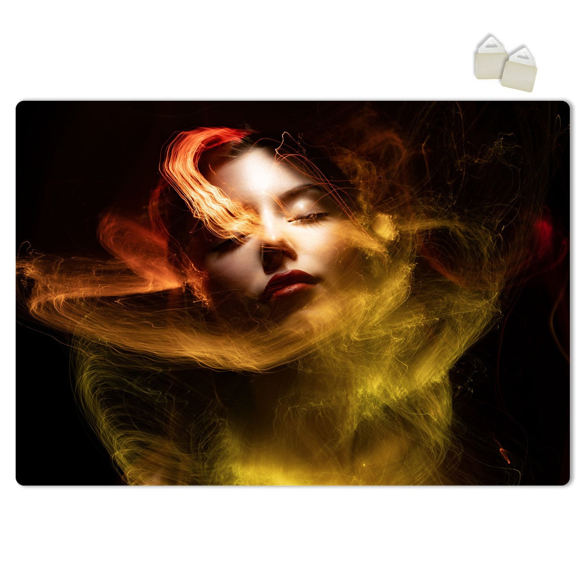 FLOW WOMAN - POSTER in PVC da 3mm Misura: 70x100 cm