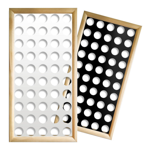 FORI MEDI - Moduli Decorativi in Legno e PVC Colore: bianco, Misura: 73x148 cm