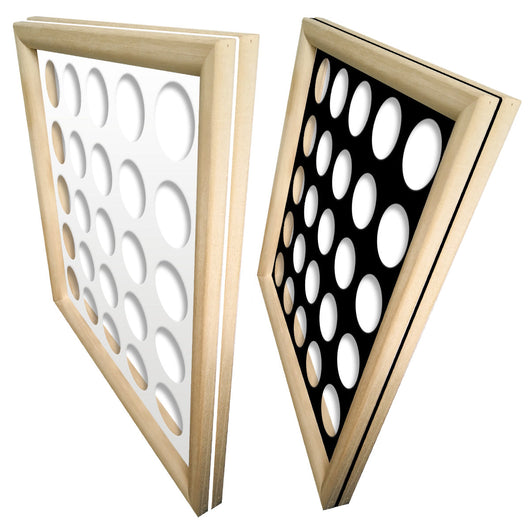 FORI MEDI - Moduli Decorativi in Legno e PVC Misura: 98x98 cm, Colore: bianco