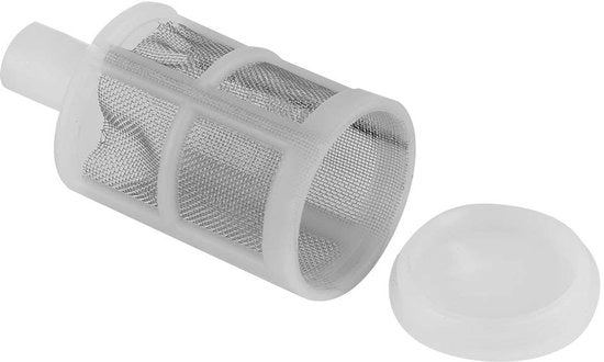 Filtro per acquario 10 pezzi - Rete filtro - Plastica/Acero inossidabile - Per pesci - Per piante acquatiche - Adatto per tubi di 7mm/10mm