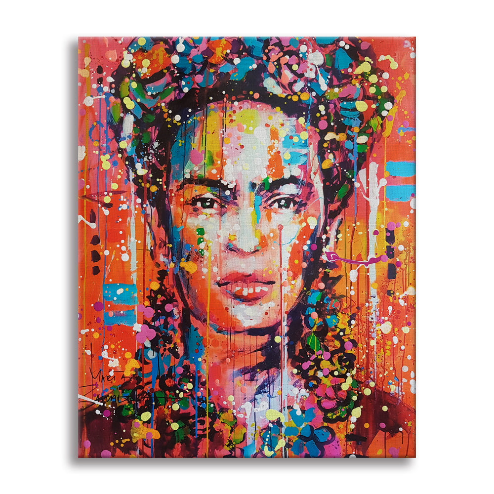 Freeda -  Quadro Canvas Contemporaneo su telaio in legno Misura: 70x100 cm