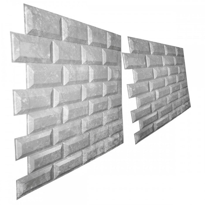 FROST - Pannello per parete in PVC a rilievo 3D - 59,5cmX56cm