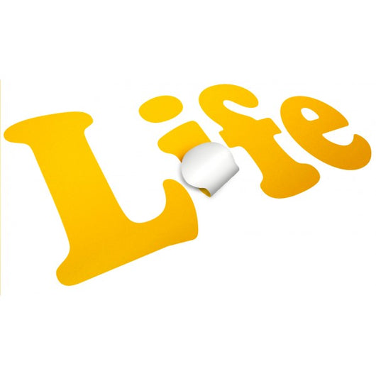 GIALLO - Pellicola polimerica adesiva da 122cm di base Misura: 122x500 cm