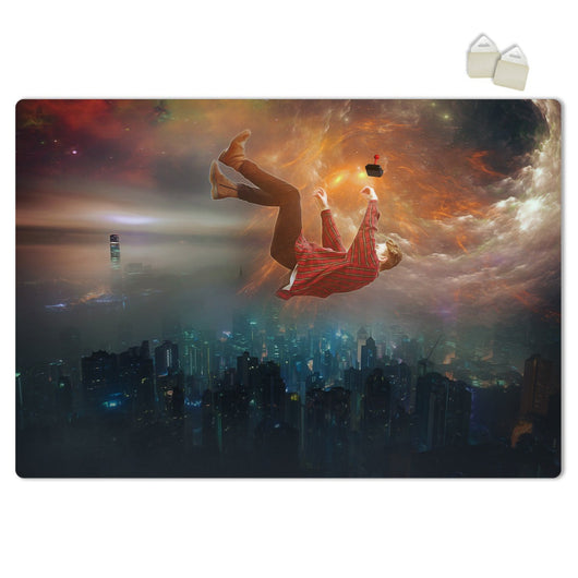 GIOCANDO NEL TEMPO - POSTER in PVC da 3mm Misura: 70x100 cm