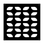 GLOBECROSS - Pannello in PVC traforato - Parasole Colore: nero, Misura: 73x73 cm