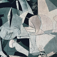 Guernica -  Quadro Canvas Contemporaneo su telaio in legno Misura: 135x60 cm