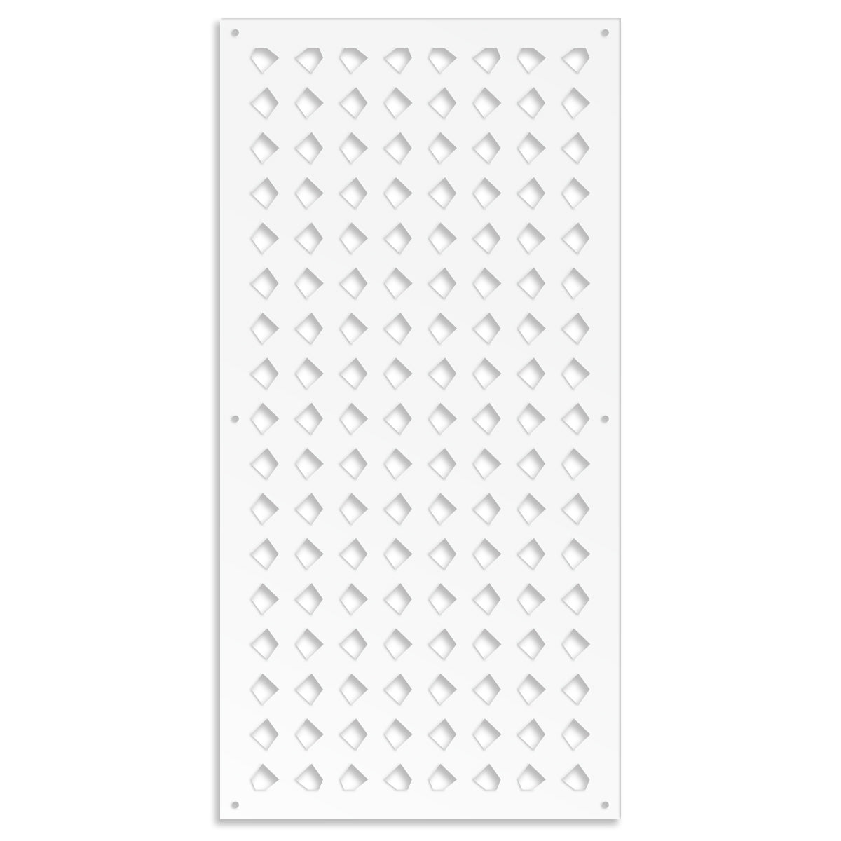 HALLOWEEN- Pannello in PVC traforato - Parasole Misura: 50x150 cm, Colore: bianco