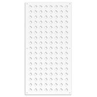 HALLOWEEN- Pannello in PVC traforato - Parasole Misura: 47x94 cm, Colore: bianco