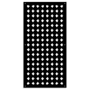 HALLOWEEN- Pannello in PVC traforato - Parasole Colore: nero, Misura: 73x148 cm