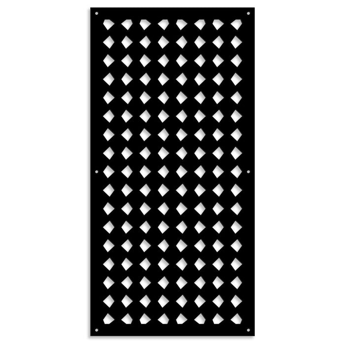 HALLOWEEN- Pannello in PVC traforato - Parasole Colore: nero, Misura: 98x198 cm