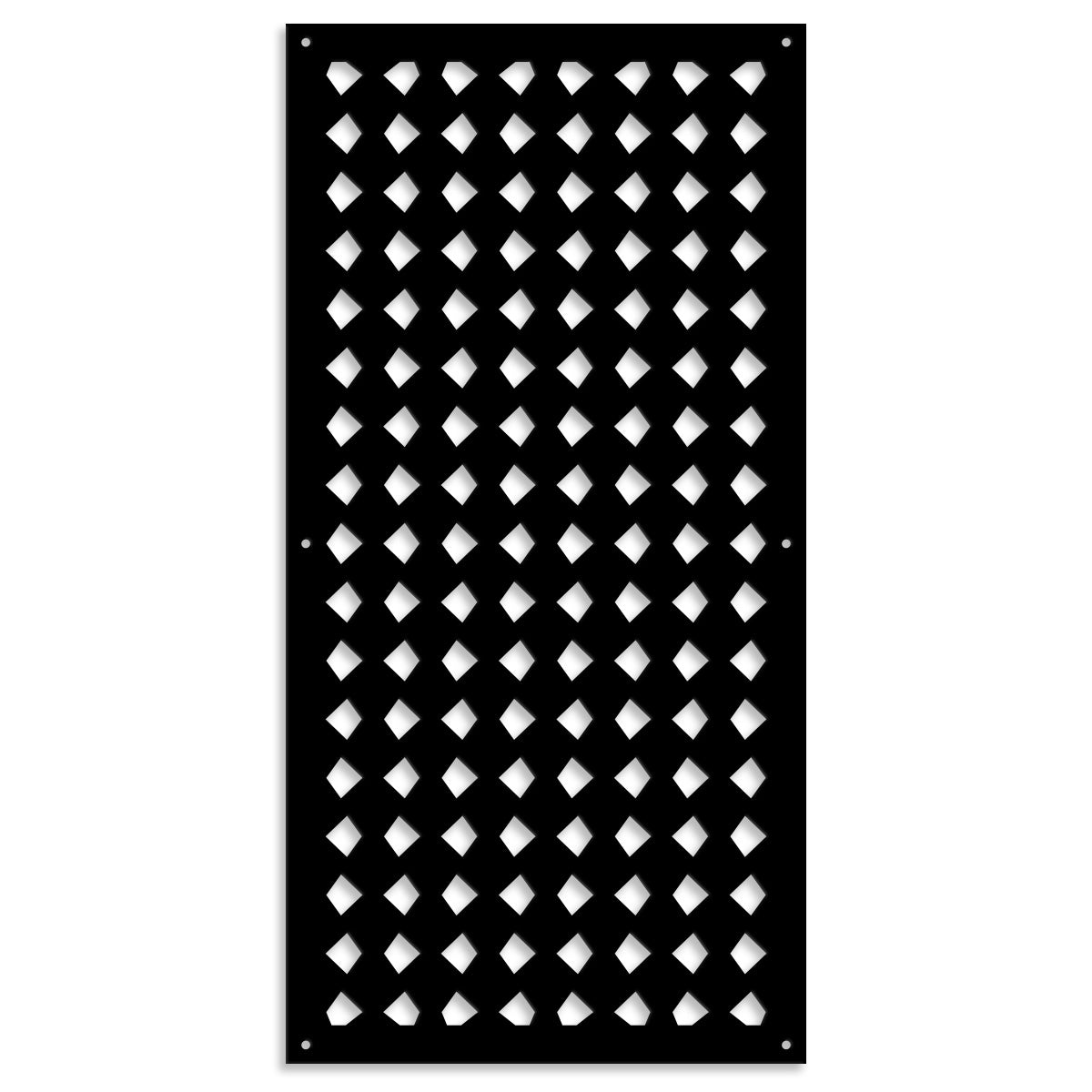 HALLOWEEN- Pannello in PVC traforato - Parasole Misura: 47x94 cm, Colore: nero