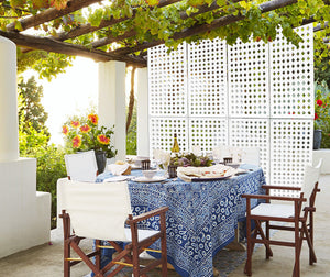 HALLOWEEN- Pannello in PVC traforato - Parasole Misura: 47x94 cm, Colore: bianco