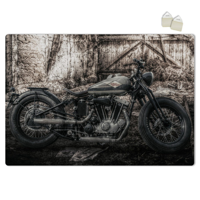 HARLEY RETRO - POSTER in PVC da 3mm Misura: 70x100 cm