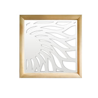HOT SUN - Moduli Decorativi in Legno e PVC Colore: bianco, Misura: 73x73 cm