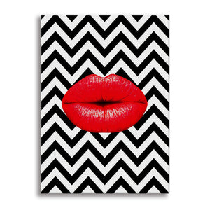 Ipnotickiss -  Quadro Canvas Contemporaneo su telaio in legno Misura: 70x100 cm