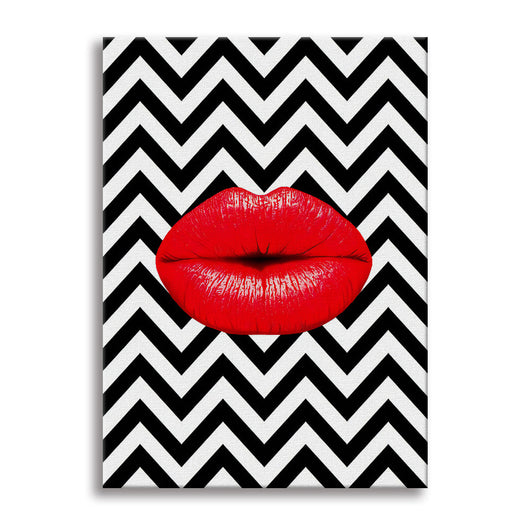 Ipnotickiss -  Quadro Canvas Contemporaneo su telaio in legno Misura: 70x100 cm