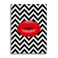 Ipnotickiss -  Quadro Canvas Contemporaneo su telaio in legno Misura: 50x70 cm