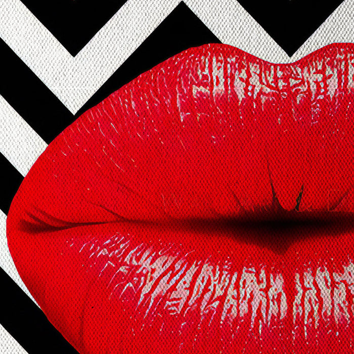 Ipnotickiss -  Quadro Canvas Contemporaneo su telaio in legno Misura: 70x100 cm