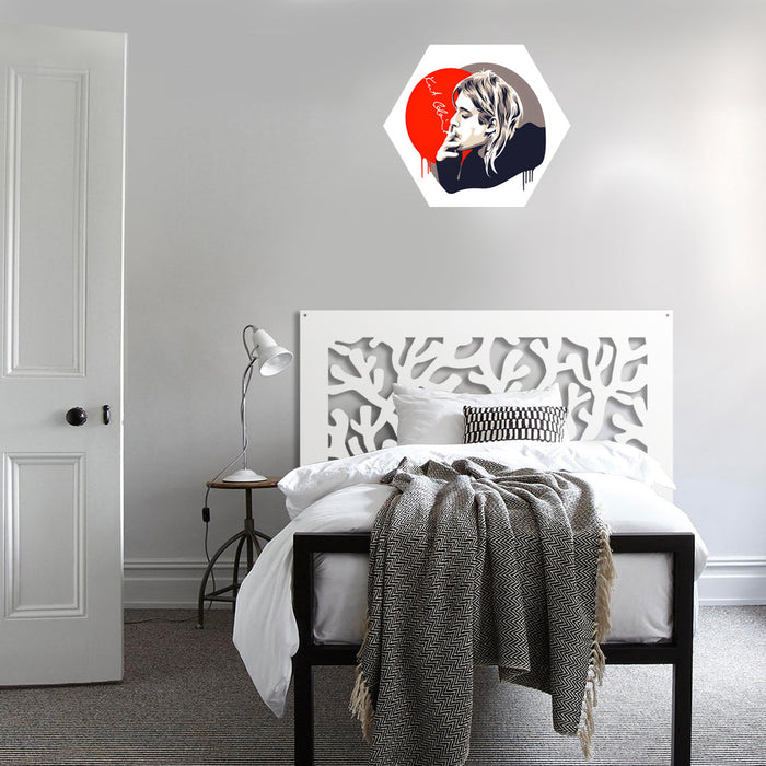 KORAL - Pannello in PVC traforato - Parasole Misura: 73x73 cm, Colore: bianco