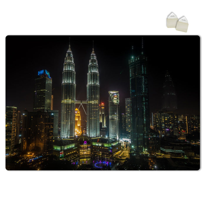 KUALA LUMPUR - POSTER in PVC da 3mm Misura: 70x100 cm