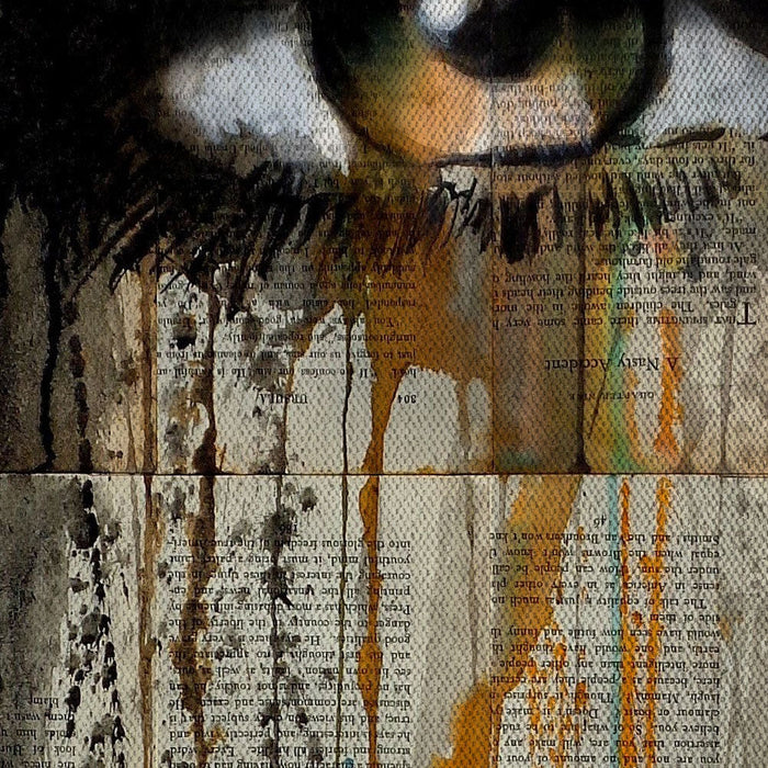 Kylie -  Quadro Canvas Contemporaneo su telaio in legno Misura: 100x140 cm