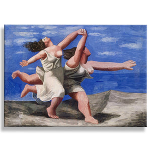 La Corsa - Pablo Picasso - Quadro Canvas su telaio in legno Misura: 100x70 cm