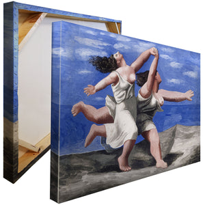 La Corsa - Pablo Picasso - Quadro Canvas su telaio in legno Misura: 100x70 cm