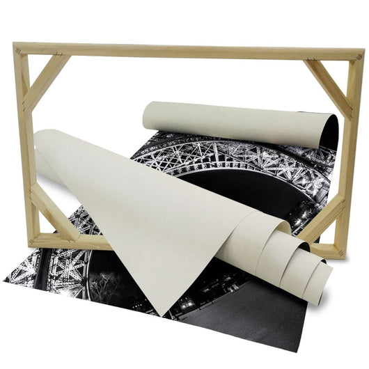 LA TORRE EIFFEL PARIGI - Quadro Canvas su telaio in legno Misura: 140x100 cm