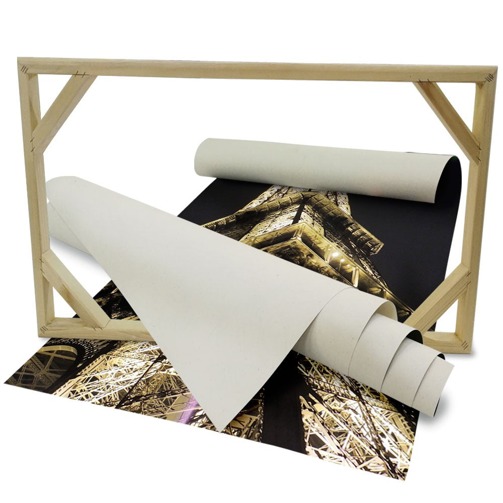 LA TORRE EIFFEL PARIGI 2 - Quadro Canvas su telaio in legno Misura: 100x140 cm