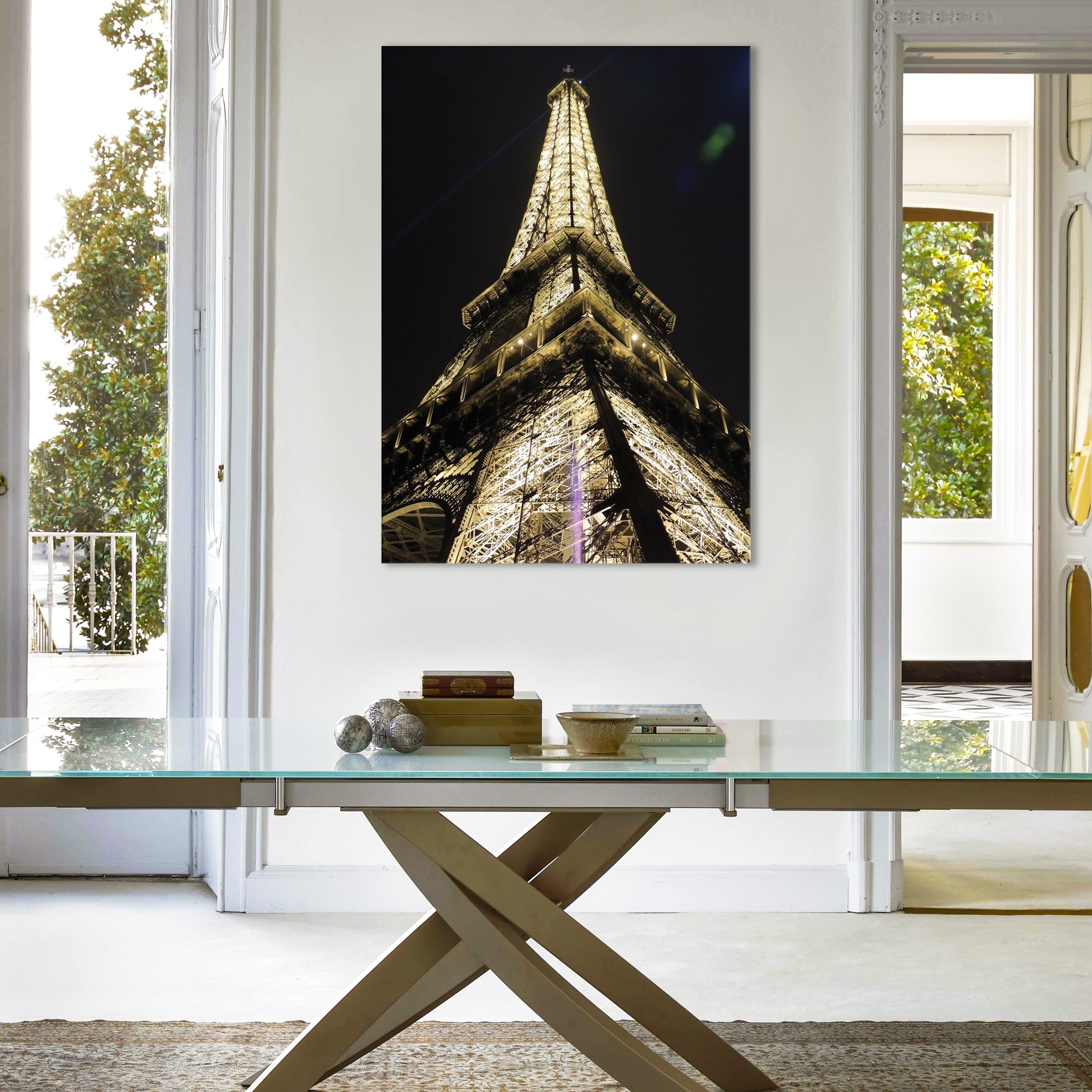 LA TORRE EIFFEL PARIGI 2 - Quadro Canvas su telaio in legno Misura: 50x70 cm